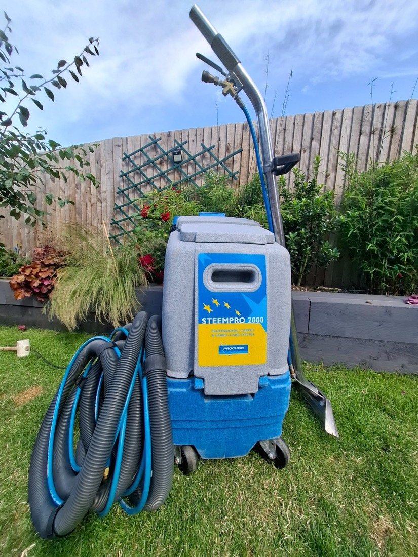 Jay's Cleaning's professional Prochem STEEMPRO carpet-cleaning machine